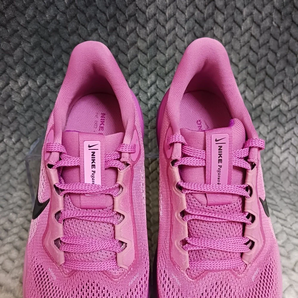 Nike Air Zoom Pegasus 41 Cosmic Fuchsia Off-Noir GS Running Shoes Sz 5Y Wmns 6.5